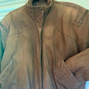 Worldwide Trading Adventure Bound Leather Jacket